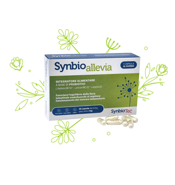 Synbio Allevia: Probiotico per allergie stagionali – Synbiotec